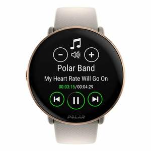 Reloj Inteligente Polar IGNITE 3 con Pantalla Táctil Plateada de 1.28'', Correa de Cuero, Monitor de Actividad Física, Contesta Llamadas, Resistente al Agua IP68 - Modelo D18S - Product Image 4