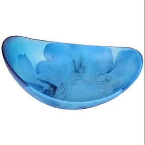 Bol en résine classique fait à la main, modèle de terre, vaisselle et assiettes pour la décoration de la maison, pour l'artisanat, les cadeaux, la salle à manger par Royal Decor - Product Image 1