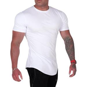 Vente en gros de chemises de sport pour hommes T-shirt à séchage rapide Gym Wear Fitness Athletic T-shirt Fabricant - Product Image 1