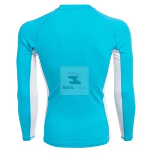 Camiseta de Compresión Unisex Personalizable de Manga Larga, Secado Rápido, Diseño Transpirable, Poliéster/Algodón Ecológico para Deportes Acuáticos - Product Image 6