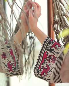 ชุดเดรส Anarkali Kameez Plazzo ชุดแต่งกายสำหรับเทศกาล2023 2022แบบใหม่ - Product Image 2