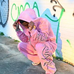 ชุดวอร์มลำลองผู้ชายแบบมีฮู้ด ลายตัวอักษร ผ้าฝ้าย 100% แห้งเร็ว ระบายอากาศได้ดี เหมาะสำหรับเล่นกีฬาฤดูหนาว - Product Image 5