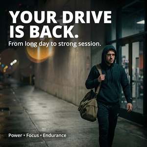 AMERICAN POWERVANCE PRE-ENTRENAMIENTO POWER FOCUS ENDURANCE TODO EN UNO Polvo Instantáneo para Adultos - Product Image 5