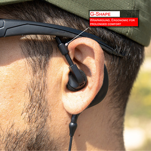 Auricular TechSide TSAU-M+ con Cable Espiral y Micrófono Midland de 2 Pines, Compatible con G7 Pro/G8/G9 Pro/M24/M24 China - Product Image 2