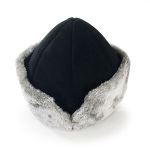 Handmade Nubuck IYI Traditional Leather Bork Hat Kayi Tribe Ertugrul Gazi Ottoman Style Traditional Turkish Winter Hat Black - Product Image 4