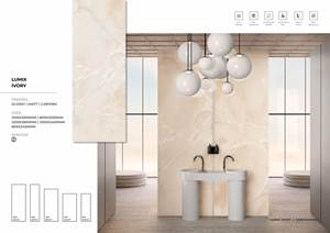 Azulejos de porcelana brillante 1200x3200 | Tamaño personalizado 800x2400 | Azulejos de calidad de exportación de suelo de pared Premium de gran formato - Product Image 4