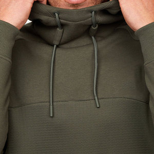 Chándal deportivo elegante de invierno de alta calidad para hombre, chándal transpirable de algodón 100% para correr con diseño de logotipo personalizado - Product Image 5