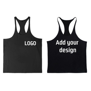 Mejor estilo Diseño único Entrenamiento Hombres Camiseta sin mangas Venta caliente Ligero Ecológico Gimnasio Camiseta sin mangas para hombres - Product Image 3
