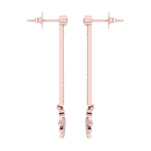 Timeless Gold & Silver Plated Luxury Moissanite <b>Stud</b> <b>Earrings</b> for Women Hip Hop Style EGL Certified High Appeal High Cost - Product Image 4