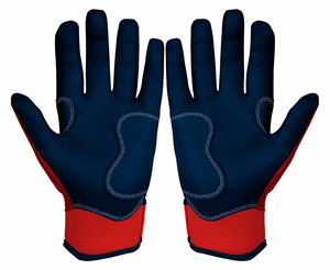 Gants de frappe de baseball avec une adhérence et un confort améliorés, gants de frappe en cuir de qualité supérieure pour des coups puissants, fabriqués par Adiha Impex - Product Image 2