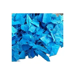 专业出口清洁回收高密度聚乙烯蓝桶塑料废料/高密度聚乙烯桶再研磨/薄片