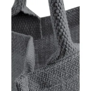 Sustainable Midi Jute Tote Bag for Promotional Merchandising - Product Image 3