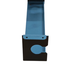 Plaque de connecteur en métal à revêtement noir avec points de montage usinés pour l'assemblage dans les cadres d'équipement - Product Image 5