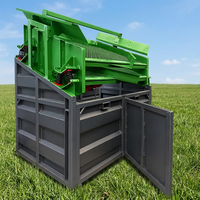 Machine de tamisage vibrante certifiée EPA CE ISO, faible bruit, haute capacité, pour le criblage du sol et du gravier, destinée à la revente