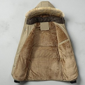 Veste matelassée de haute qualité à capuche chaude d'hiver pour hommes Veste au design personnalisé de qualité supérieure - Product Image 3