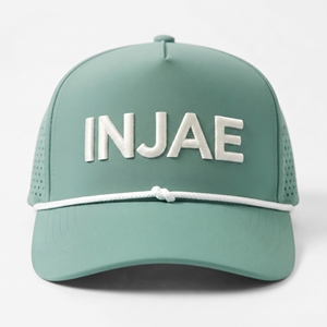 Gorra Trucker Bordada Verde Menta con Malla Ajustable Unisex Casual de 6 Paneles al por Mayor con Logotipo Personalizado de Alta Calidad OEM ODM Bajo MOQ - Product Image 1