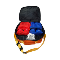 Juego de Bolas de Boccia BC3 Player para Industrias, Modelo B-1032, Bolsa de Transporte de Cuero Sintético Resistente, Bolas Rojas/Azules/Blancas de 270 mm