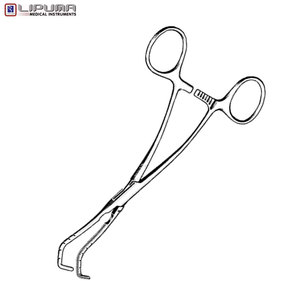 Abrazadera DERRA Atraumática Cooley Derra Anastomosis grande 7-1/4 ''instrumentos médicos quirúrgicos cardiovasculares vasculares - Product Image 5