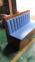 Meubles de restaurant, chaises de salle à manger et ensemble de canapés très brillants pour sièges Booth Cafe