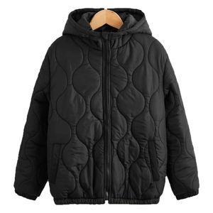 Chaqueta acolchada de plumón para hombre de alta calidad, abrigo acolchado con capucha resistente al agua, prendas de vestir, chaquetas de invierno personalizadas de talla grande - Product Image 5