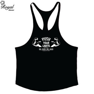 2023 nuevas camisetas sin mangas de algodón para hombre gimnasio Fitness chaleco músculo sin mangas camisa masculina camiseta interior Casual culturismo lavado - Product Image 6
