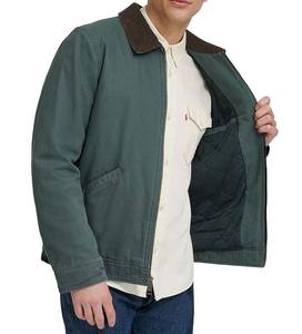 Professional Factory Hot Sale <b>Heavy</b> <b>Duty</b> Insulated Canvas Winter Workwear Worker Men Canvas Work Jacket - Product Image 5