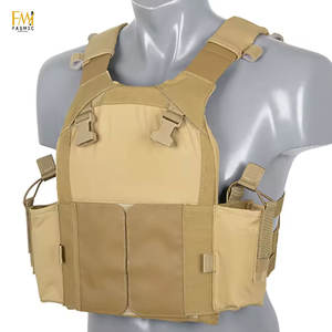 Gilet tactique Cardura personnalisé à la mode Équipement de sécurité durable avec pochette Gilet utilitaire tactique respirant à vendre - Product Image 4