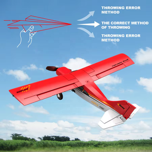 SJY-QIDI-560 Aeromodello RC Fuoristrada 4CH Piccolo Aereo Telecomandato con Luci, Motore Brushless, Kit di Montaggio per Principianti, Giocattolo Volante - Product Image 6