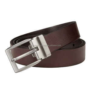Venta al por mayor nuevo diseño personalizado 100% correa de material de cuero genuino cinturón de cuero casual personalizado su propio material - Product Image 3