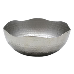 Modern Design Kitchen & Table Round Shape Top Iron Metal <b>Bowl</b> <b>Silver</b> Color Serving <b>Bowl</b> and Decorative <b>Bowls</b> Handmade - Product Image 3