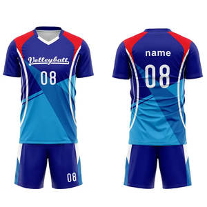 ชุดเครื่องแบบวอลเลย์บอลพิมพ์ลายชุดกีฬาออกแบบได้ตามต้องการ - Product Image 2