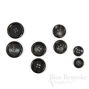 Boutons en corne de buffle naturels et durables, finition polie, pour chemises, vestes, projets créatifs, mode écologique - Product Image 5