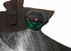 Wholesale 2024 Custom Size Stainless Steel Ulu <b>Kitchen</b> <b>Knives</b> High Quality Eco-Friendly Wood Handle Daily Use - Product Image 4