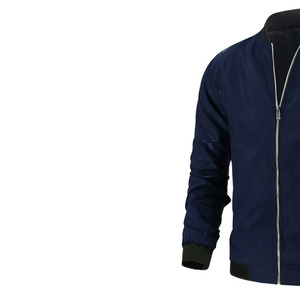Venta al por mayor mejor diseño hombres y mujeres chaquetas de bombardero ligeras Color sólido largo transpirable para la temporada de invierno servicio OEM - Product Image 3