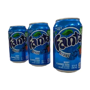 Fanta Exotic 330ml / Fanta meşrubat dolum makinesi/Fanta Soda paketi 24X 330ml kutular tüm tatlar