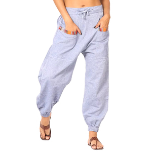 Pantalon Aladdin pour femmes de taille libre Joggers Hopper Straight Harem Baggy Streetwear Classic Washed Logo Respirant Flat Winter - Product Image 1