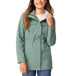 High Quality Customized Made Solid Color Waterproof <b>Women</b> Softshell <b>Jacket</b> Streetwear Outdoor <b>Lightweight</b> Softshell <b>Jackets</b> - Product Image 1