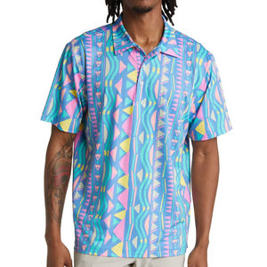 2025 nuevo ligero Regular Fit hombres sublimación Polo camisa su propio logotipo transpirable mejor calidad hombres sublimación polos - Product Image 1