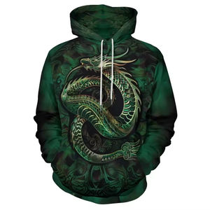 Sudadera con Capucha Unisex Personalizada con Estampado 3D por Sublimación, Tejido de Rizo, 100% Algodón, Transpirable, de Secado Rápido, con Logotipo Personalizado - Product Image 2