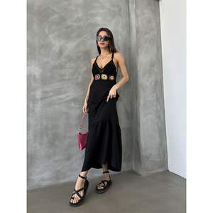 Vestidos Bustier Negros al por Mayor de Topshow - Product Image 3