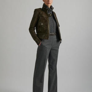 <b>Pilot</b> Bomber <b>Jacket</b> With Custom Logo Printing Embroidery Mens Womens Stylish Fashion Outerwear OEM Factory Supplier - Product Image 5