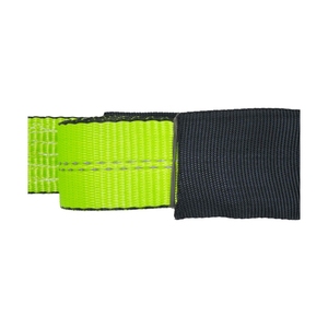 สายรัดล้อแบบวินซ์ 2 นิ้ว x 12 ฟุต พร้อมห่วงโอริง สายรัดนิรภัยสีเขียวสะท้อนแสง ผลิตจากโพลีเอสเตอร์ สำหรับยึดยางรถยนต์ รับน้ำหนักได้ 10,000 ปอนด์ - Product Image 4