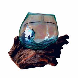 TEAK <b>GLASS</b> AQUARIUM FOR HOME DECORATIONS - Product Image 3