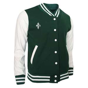 2025 Logo personnalisé veste d'hiver 100% polyester respirant col côtelé veste universitaire par ATLANTIC - Product Image 1