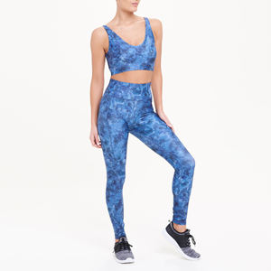 Mallas informales transpirables de cintura alta para mujer, logotipo personalizado, precio al por mayor, diseño OEM, Etiqueta Privada, impresión por sublimación para Yoga - Product Image 5