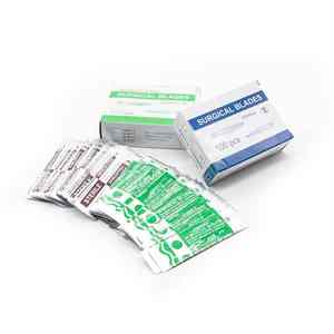 Cuchillas de bisturí quirúrgico desechables estériles #11 y #12 | Cuchillas médicas de acero inoxidable de alta precisión para uso clínico y hospitalario - Product Image 6