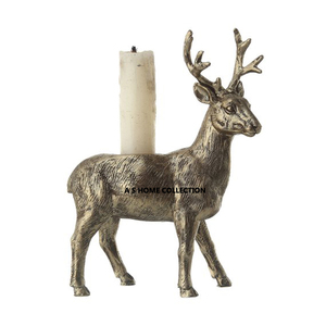 Renne Design Style Béton Unique Bougie Pot Haute Qualité Matériau Durable Polyvalent Cadeau Article Base En Bois - Product Image 5