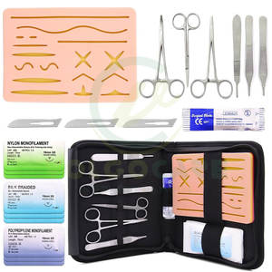 Kit de Sutura Manual de Acero Inoxidable de Primera Calidad 2024 para Entrenamiento de Estudiantes de Medicina y Veterinaria en Estilo Único - Product Image 1
