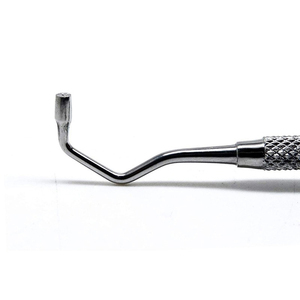 Cucharas de injerto de doble punta de acero inoxidable de alta calidad, instrumentos quirúrgicos dentales manuales con certificación CE - Product Image 5