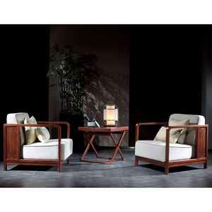 Chaise de bras en teck de conception de loisirs européens modernes de haute qualité nouveau Style chinois pour les meubles de maison salon extérieur - Product Image 1